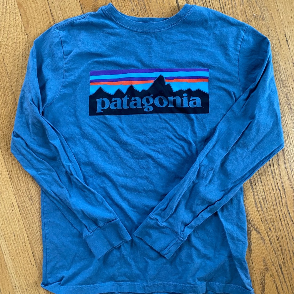 Youth Patagonia LS Tee